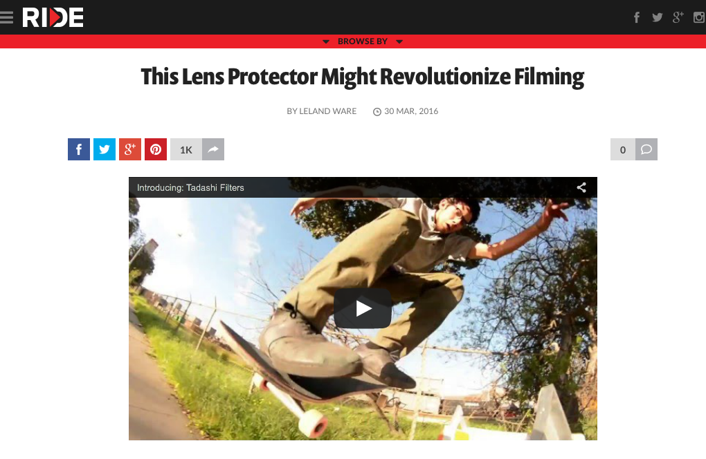 Revolutionize filming!?!